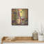  «Grapevine & Wine Red» par Art Licensing Studio, art mural en métal-1992837828