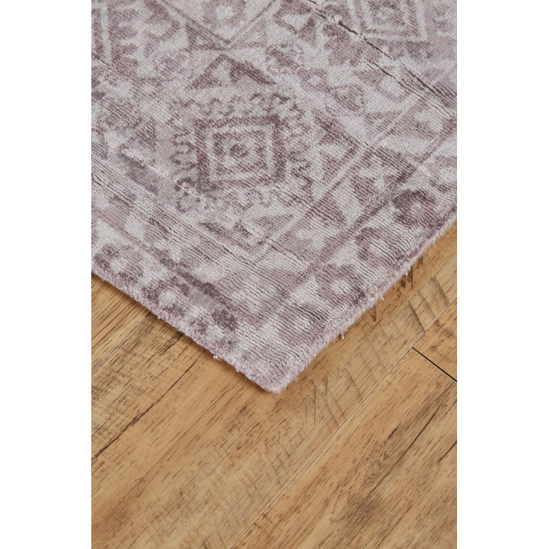 Tapis champignon touffeté à la main de style oriental Adarien, Rectangle 5 pi x 8 pi