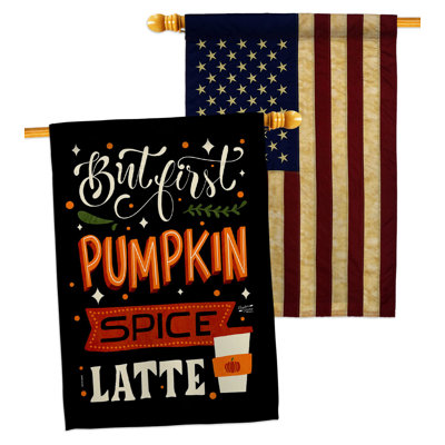 Double Sided 40 in. H x 28 in. W Polyester House Flag