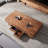 Log style simple coffee table-106442915