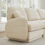 Canapé en chenille avec coussins ronds Cloud-132923794