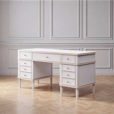 American style minimalist large capacity desk