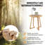 Solid Wood Sled End Table