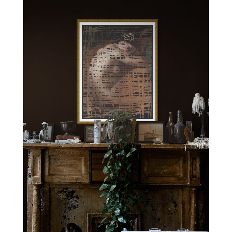 Woven Together 1 Framed Print Canvas, 31.25" H x 24.25" W