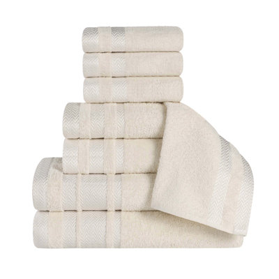 Ensemble de serviettes de bain 8 pièces Geona