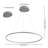 Odin 1-Light LED Unique / Statement Chandelier-116415419-71027345