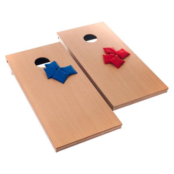 GoSports Indoor/Outdoor Wood Composite Mini Corn Hole in the Party