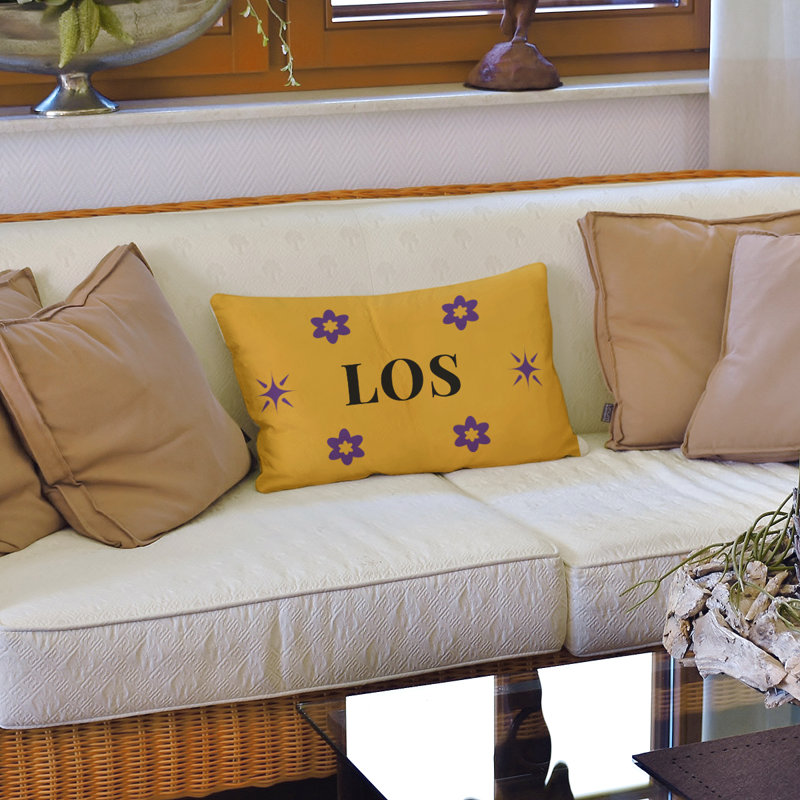 Coussin 20 po x 14 po LA