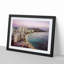 Dusk View of Waikiki Beach - Framed Print-55732747-55732749