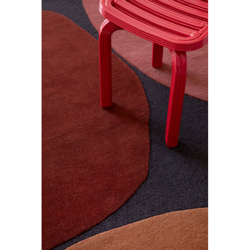 Decor Hand Tufted Wool Area Rug, Rectangle 5'3" x 7'6"