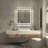 Wall Mount Anti-Fog Oversized Frameless Lighted Bathroom Mirror/ LED Bathroom Mirror-628156374-628156377