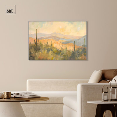 Arizona Fields Canvas Classic Landscape Art by Art Remedy