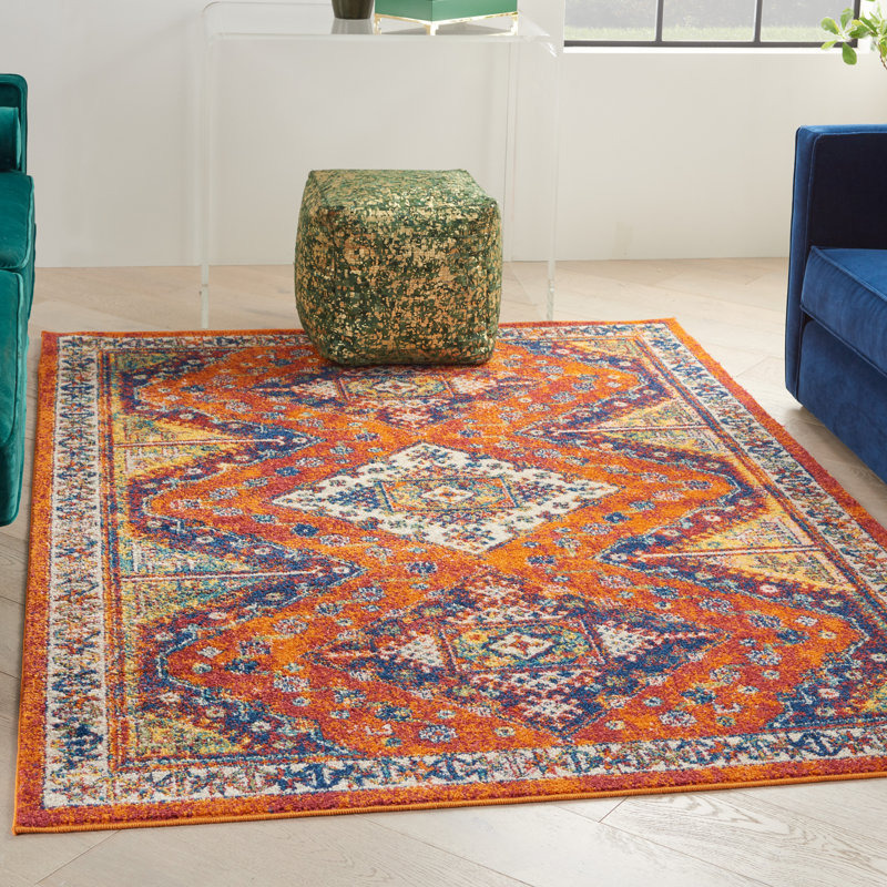 Rectangle Haycraft 9' X 12' Area Rug, Rectangle 5'3" x 7'3"