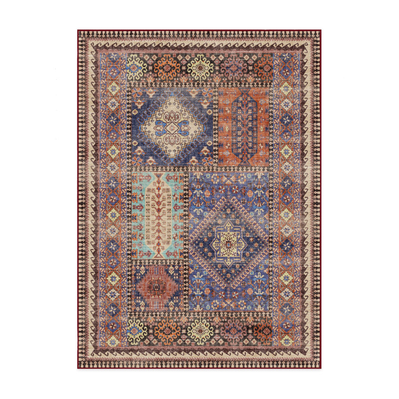 Système de tapis et de coussins 2 pièces Rumi, Rectangle 5 pi x 7 pi