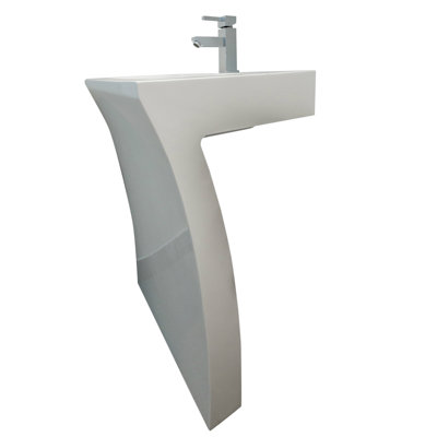 Cedar Falls 22"Pedestal Sink with Overflow
