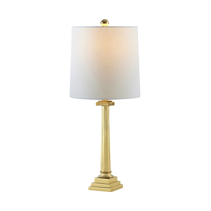TA Illuminations Table Lamp, Polished Brass