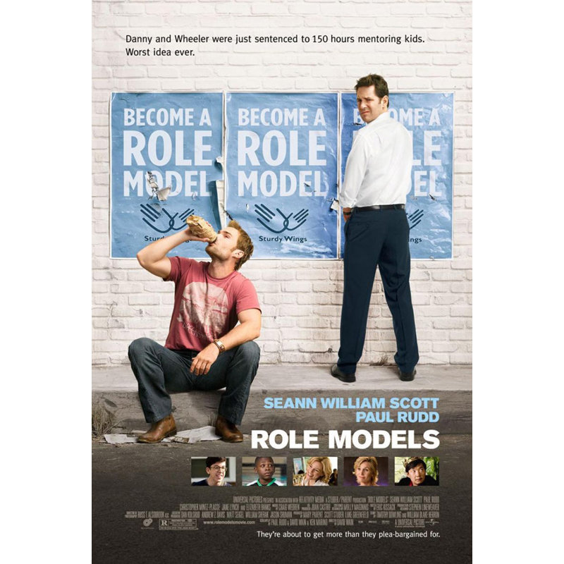 Role Models, 24" H x 16" W