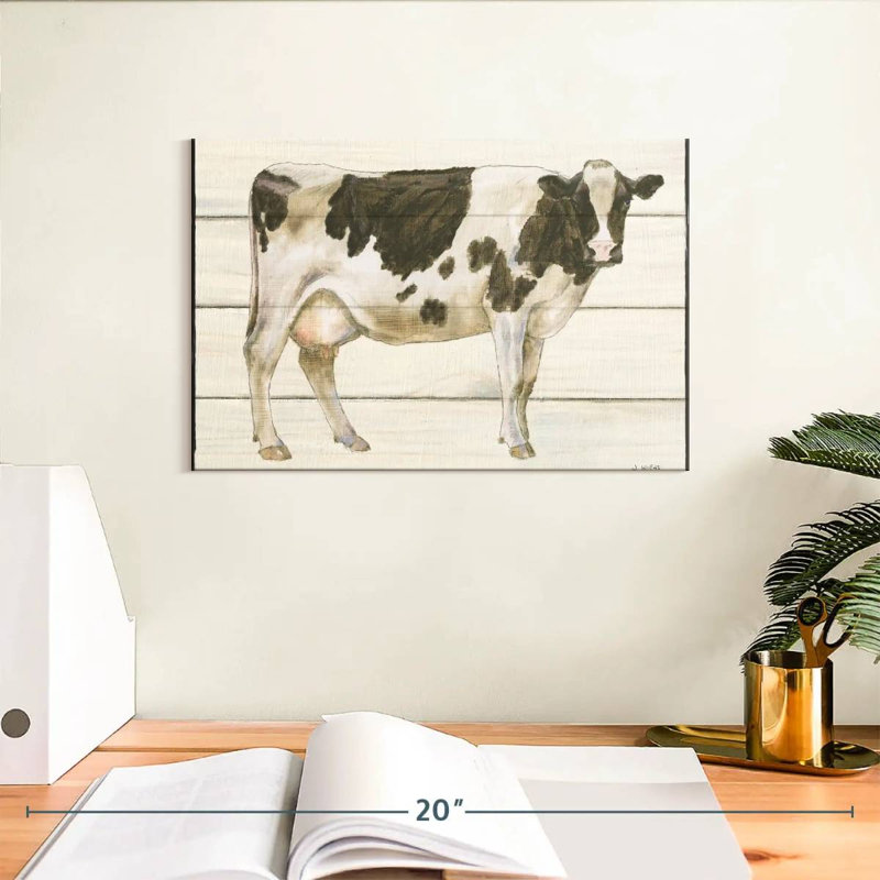 Brampt Country Cow I, H 8 po x l 12 po