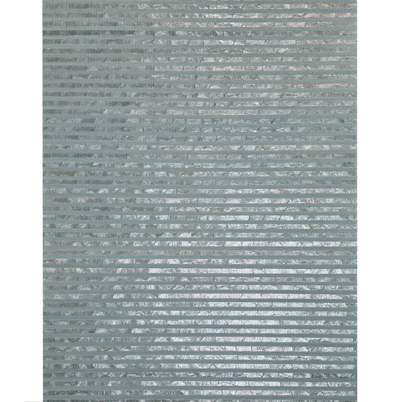 Nacre naturelle irisée nacrée bleu sarcelle pierre papier peint texturé lignes 3D