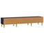 Unfinished TV Stand for TVs up to 65" with Fireplace Included-1429347965