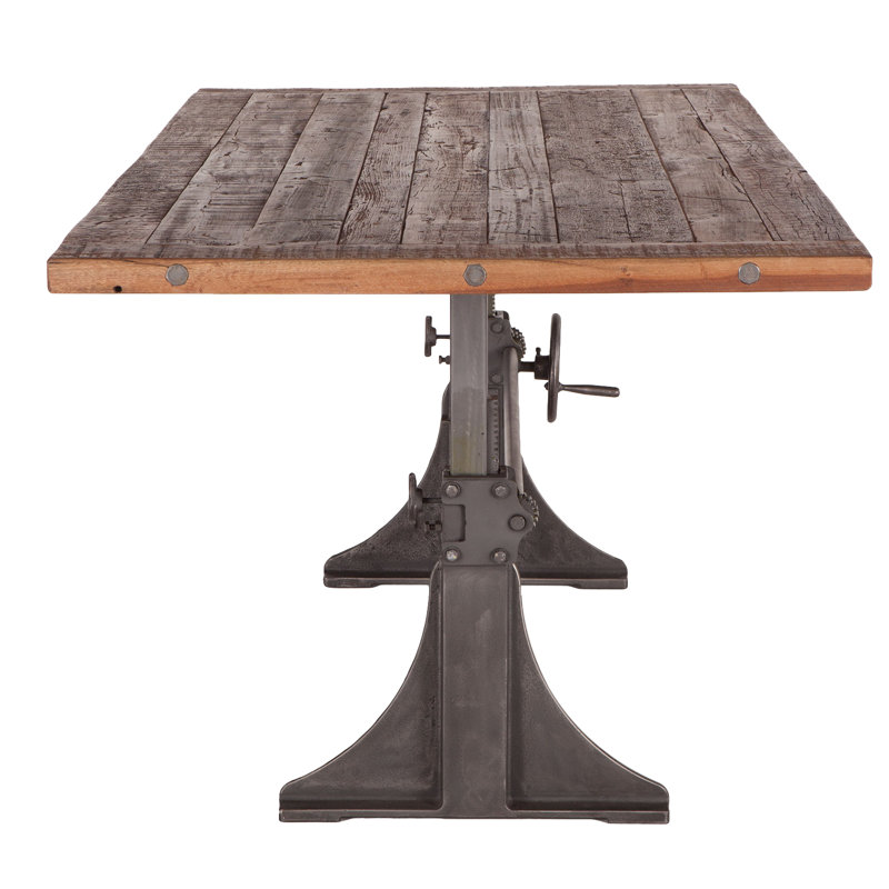 Jax Teak Solid Wood Top Dining Table