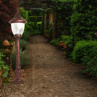 Lampe sur pied d'extérieur de 41 po de hauteur