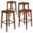 Counter Stool with Solid Wood Frame-121520831