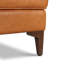 Repose-pieds rectangulaire en cuir véritable Essex-124827402