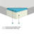 Firm Gel-Infused Memory Foam Hybrid Mattress - Dark Gray, Boxed for Sturdy Comfort-623354376-623354377