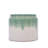 Gradient Ceramic Flowerpots   Of 2 , Stylish Planters For Patio, Garden, Windowsill, White Color, Heat - And Built In Drainage Flowerpot 2, Suitable All Weather With-1665199125