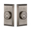 Nostalgic Warehouse Studio Plate Double Cylinder Deadbolt-300819258