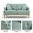 Brewen 56.71" Square Arm Loveseat-1289064028