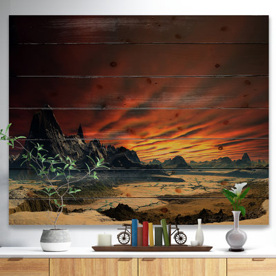 «Beautiful Alien Planet Traos», impression