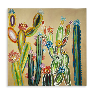 Desert Gems Yellow Floral Tablecloth | Indoor/Outdoor Decor