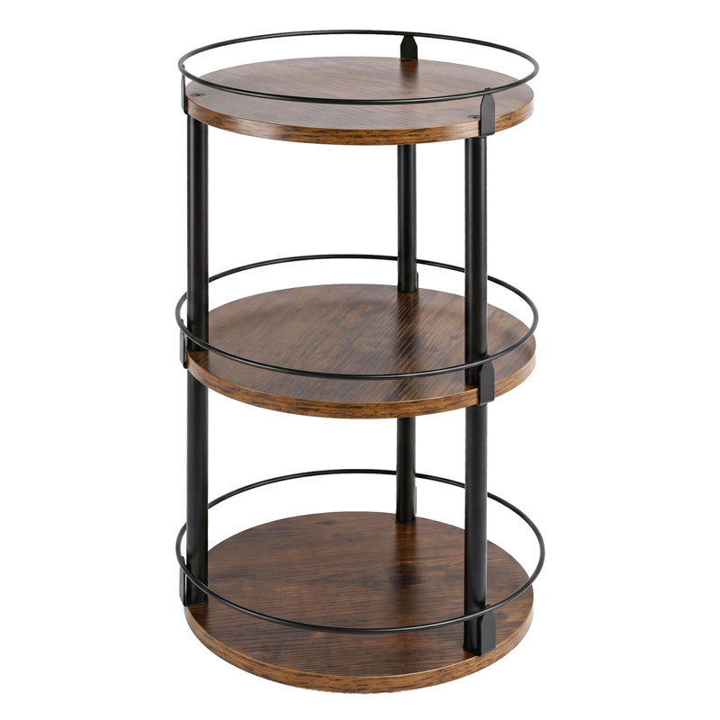 Freestanding Spice Rack with Adjustable Racks