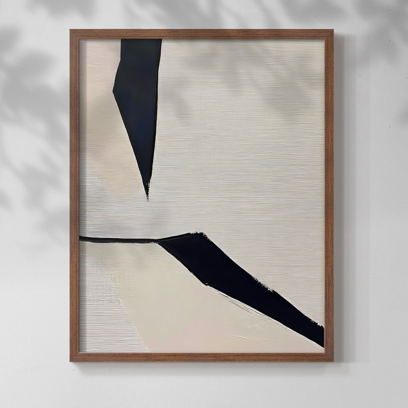 "ABSTRACT Series DCxxxi" par J Paul, Noyer, H 15 po x l 12 po