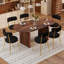 Ensemble de table de salle à manger 7 pièces 7 pièces-1265849887-1265849886