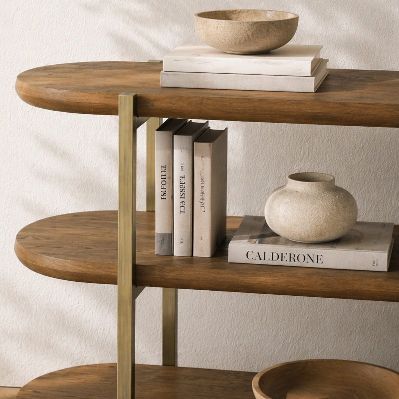 Console Table  Latte