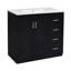 Meuble-lavabo 36 po avec lavabo en céramique-108801163