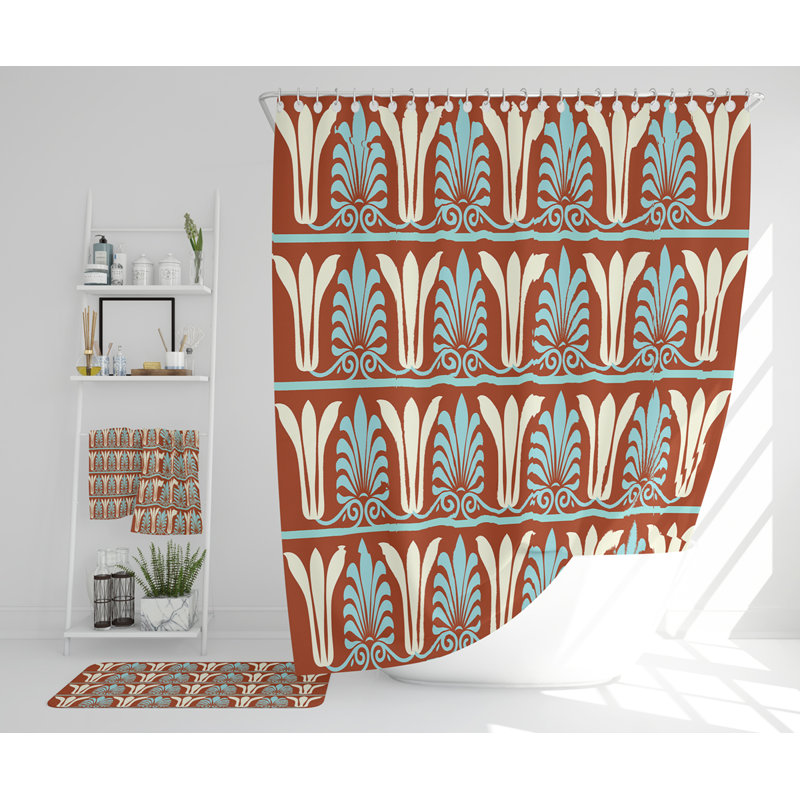 Nello Polyester Shower Curtain Set
