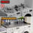 Laundry Washer Dryer Countertop Organizer Double Layer Mdf Shelf With Waterproof Surface-120098608