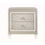 Table de chevet glam champagne