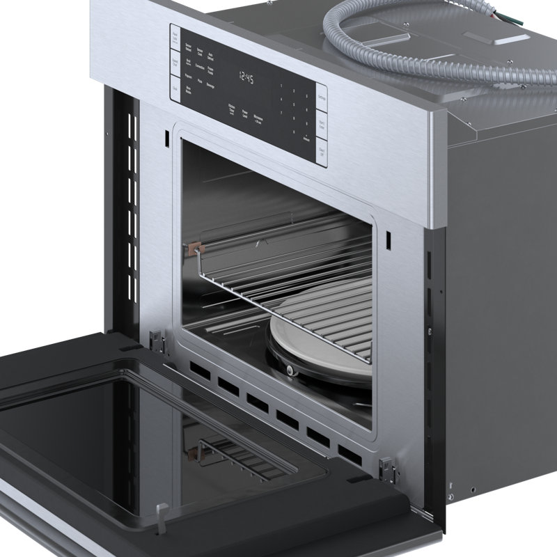 800 Series 30" Convection Electric Single Wall Oven, Stainless Steel
