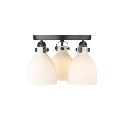 Smeltertown Glass Flush Mount