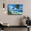 Art mural en verre Dovecove «Beckonnage Palms» par Scott Westmoreland-1300118697