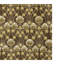 Tapis floral brun / beige en soie / laine noué à la main Floral-88952889