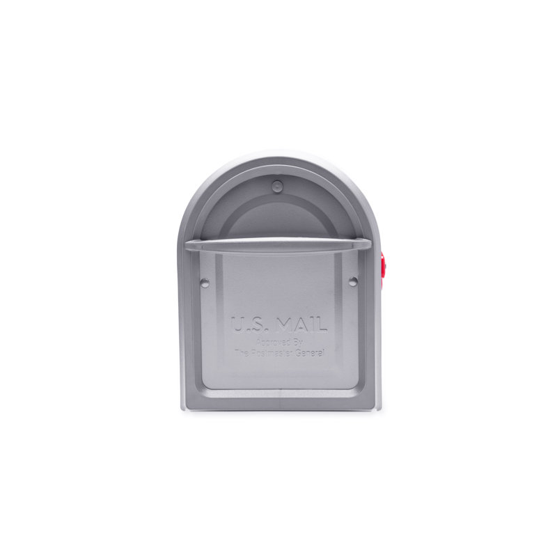 Mapleton Post Mount Mailbox, Graphite