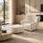 Tiredman 40.5'' Wide Tufted and Ottoman