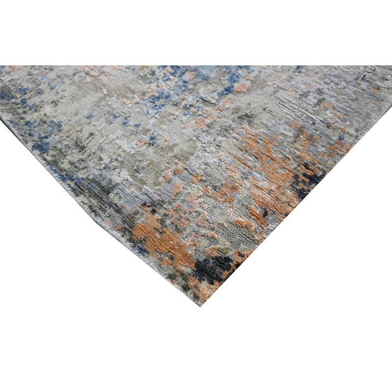Area Rug in Gray, Rectangle 2' x 3'