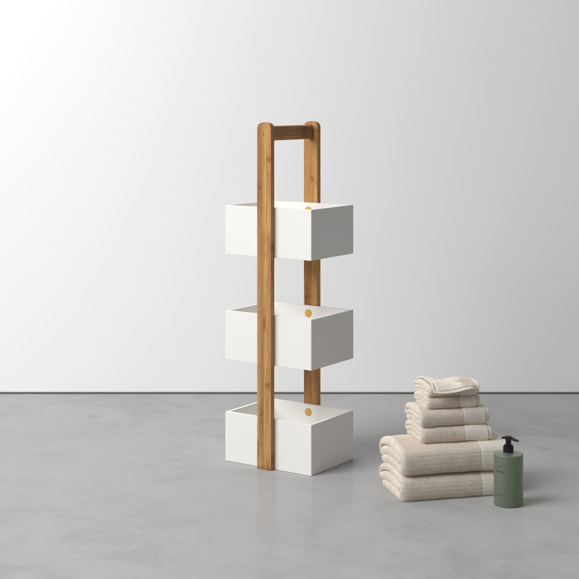 Alsen Freestanding Bathroom Shelves